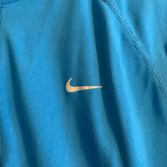 Nike 1/2 Zip Women's Size S Dri-Fit Lightweight Activewear Logo Jacket - Picture 2 of 5